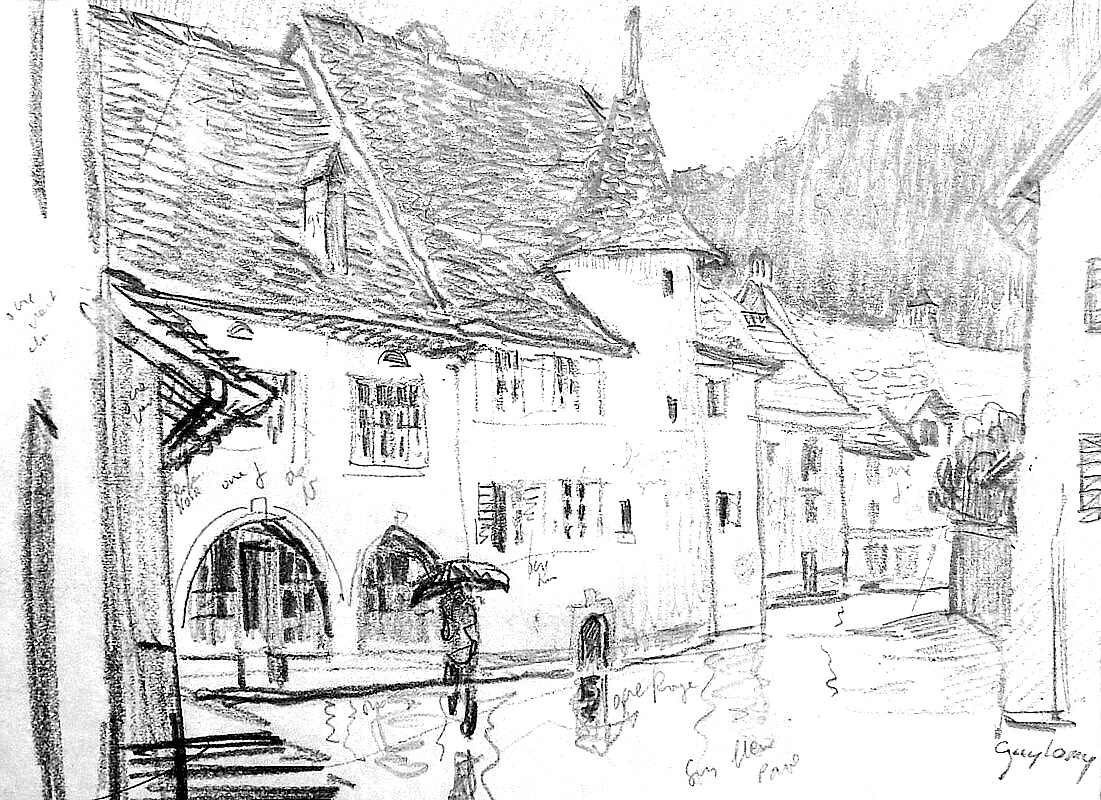 St-Ursanne , rue du Quartier