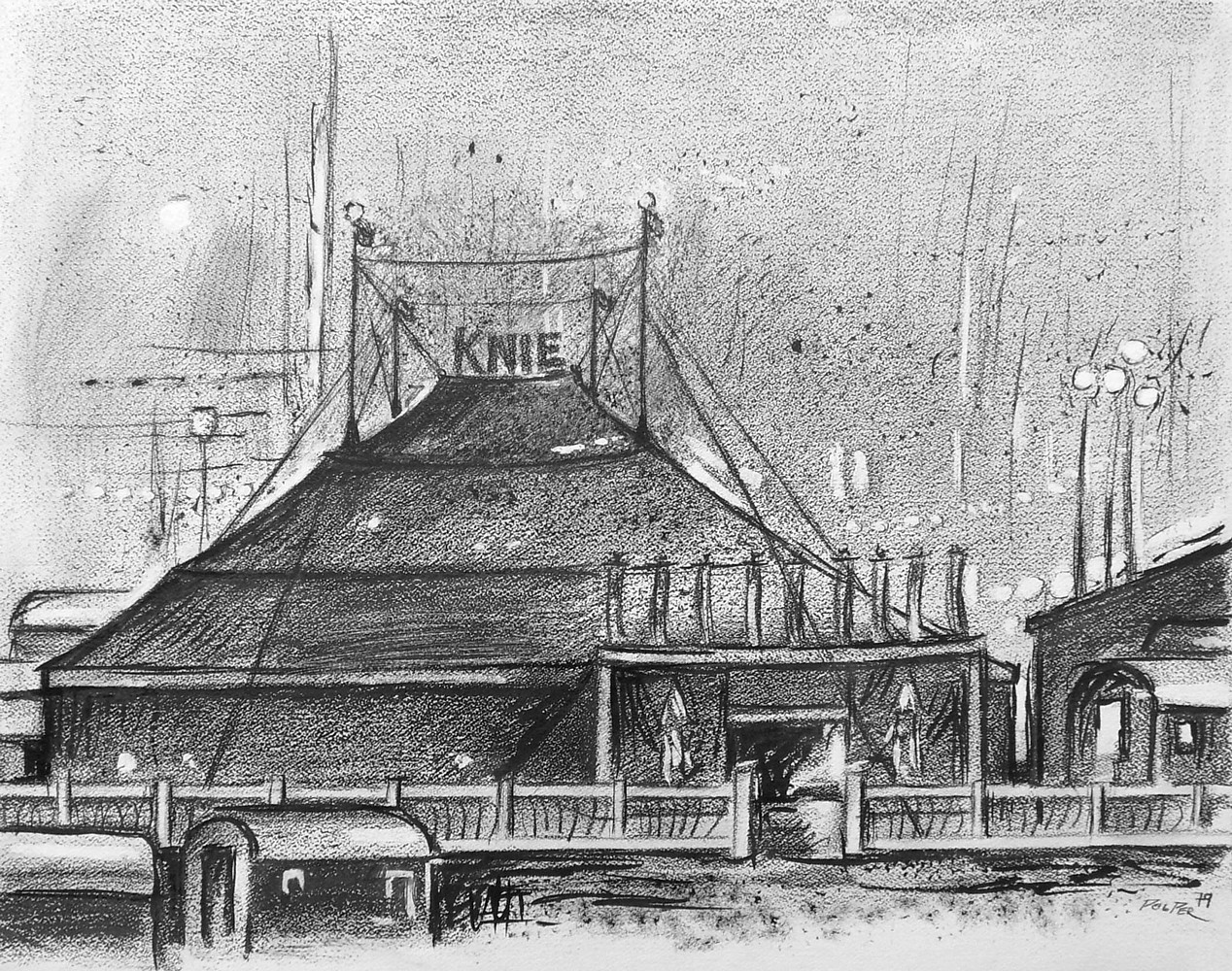 Le cirque Knie - 1979