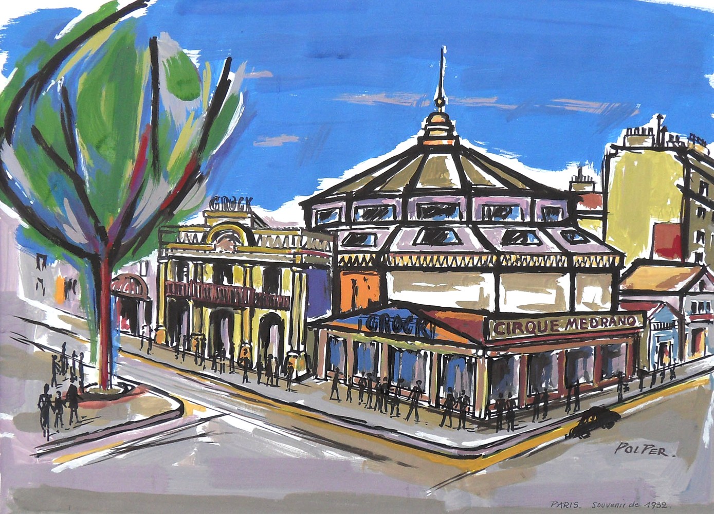 Souvenir de 1932 - Le cirque Medrano