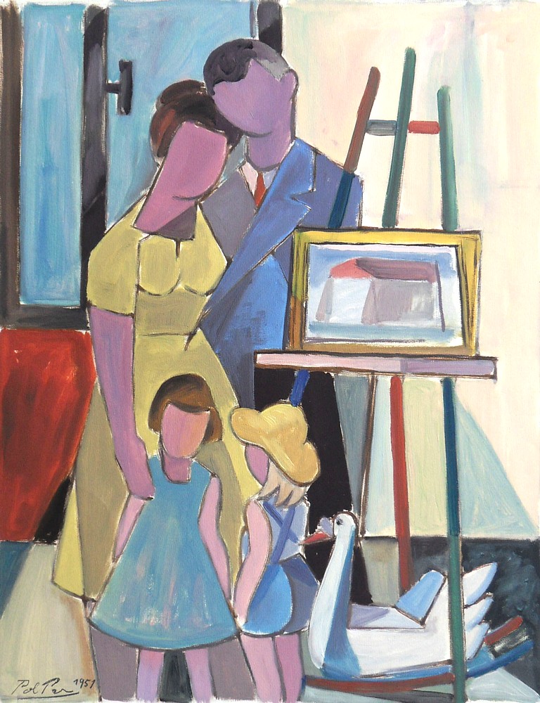 La famille Polper en 1951