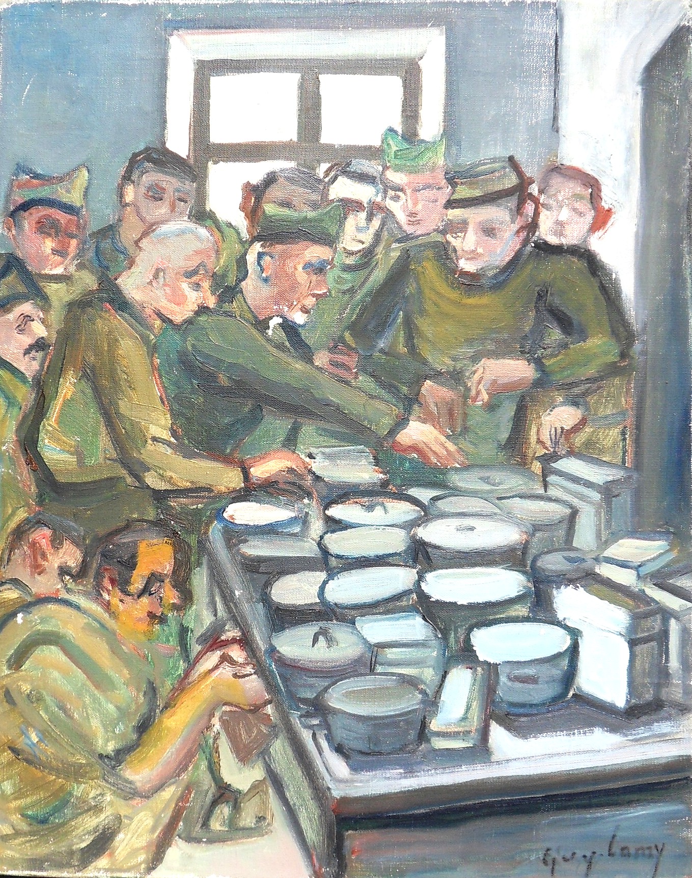 La soupe chez les prisonniers