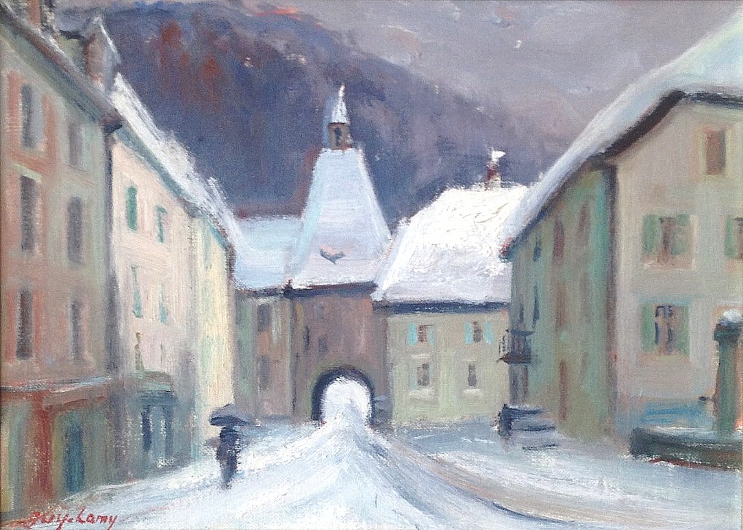 St-Ursanne sous la neige