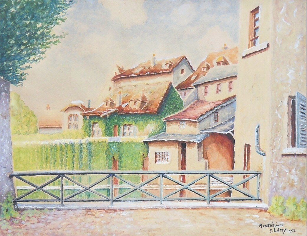 Montbéliard et son canal