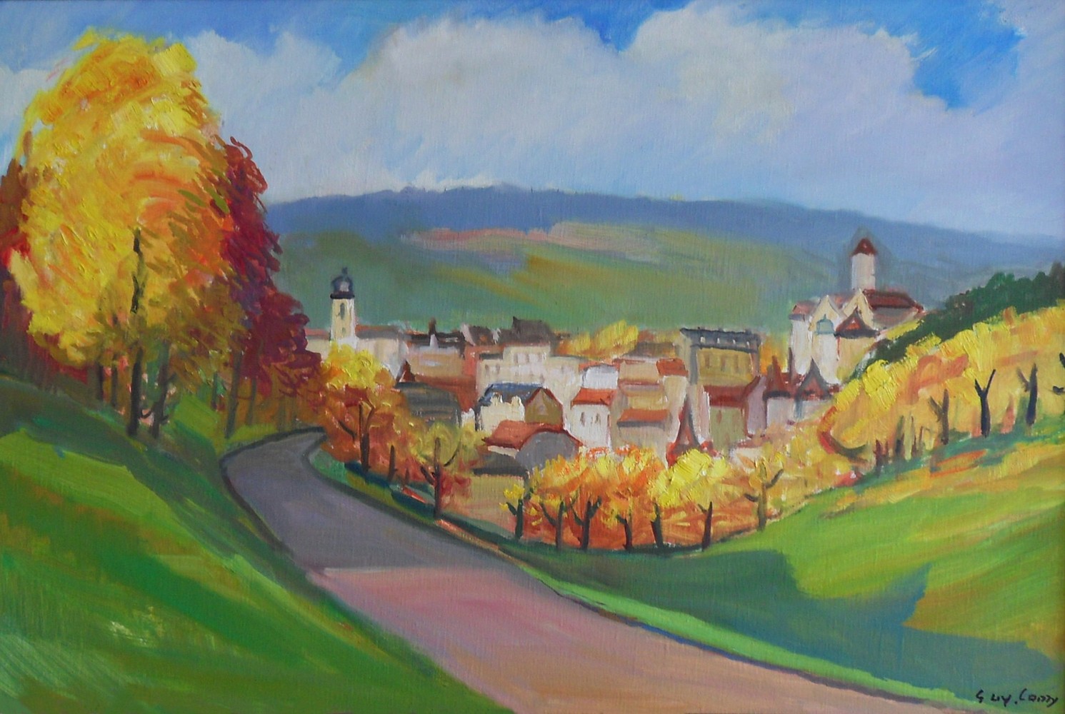 Route de Coeuve à Porrentruy