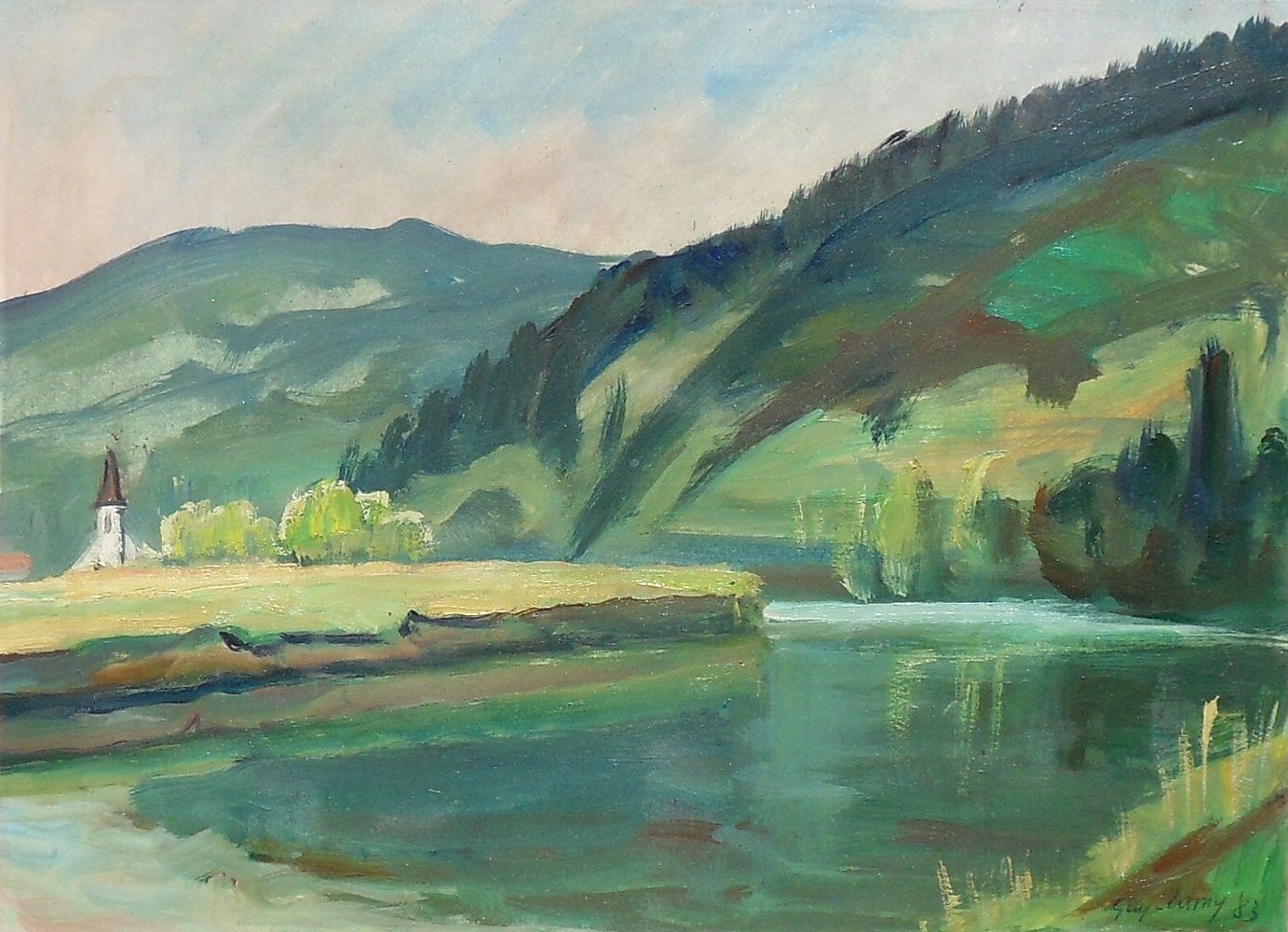 Le Doubs vers Lamotte