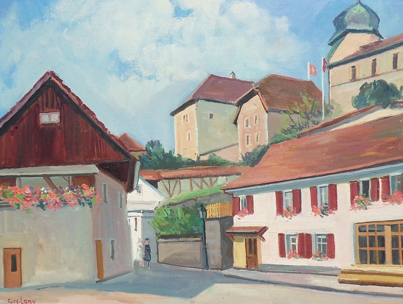 Cour des Capucins à Porrentruy