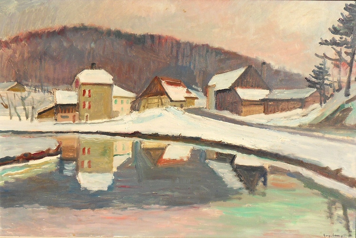 Entrée à Courchavon