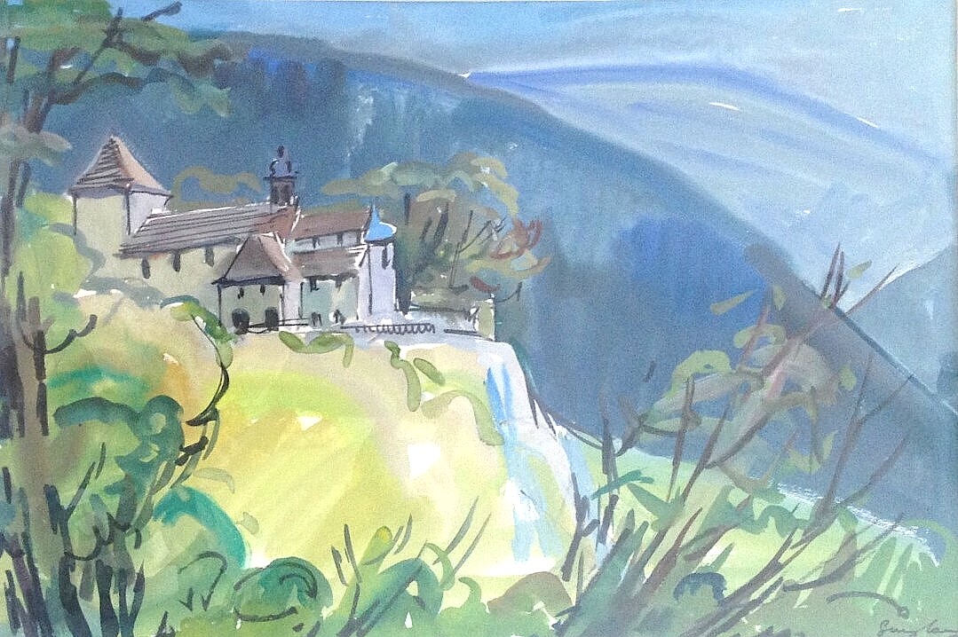 Le Vorbourg près de Delémont