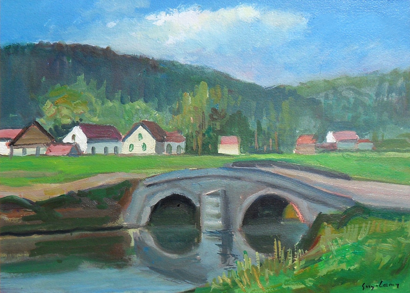 Petit pont de Courtemaiche