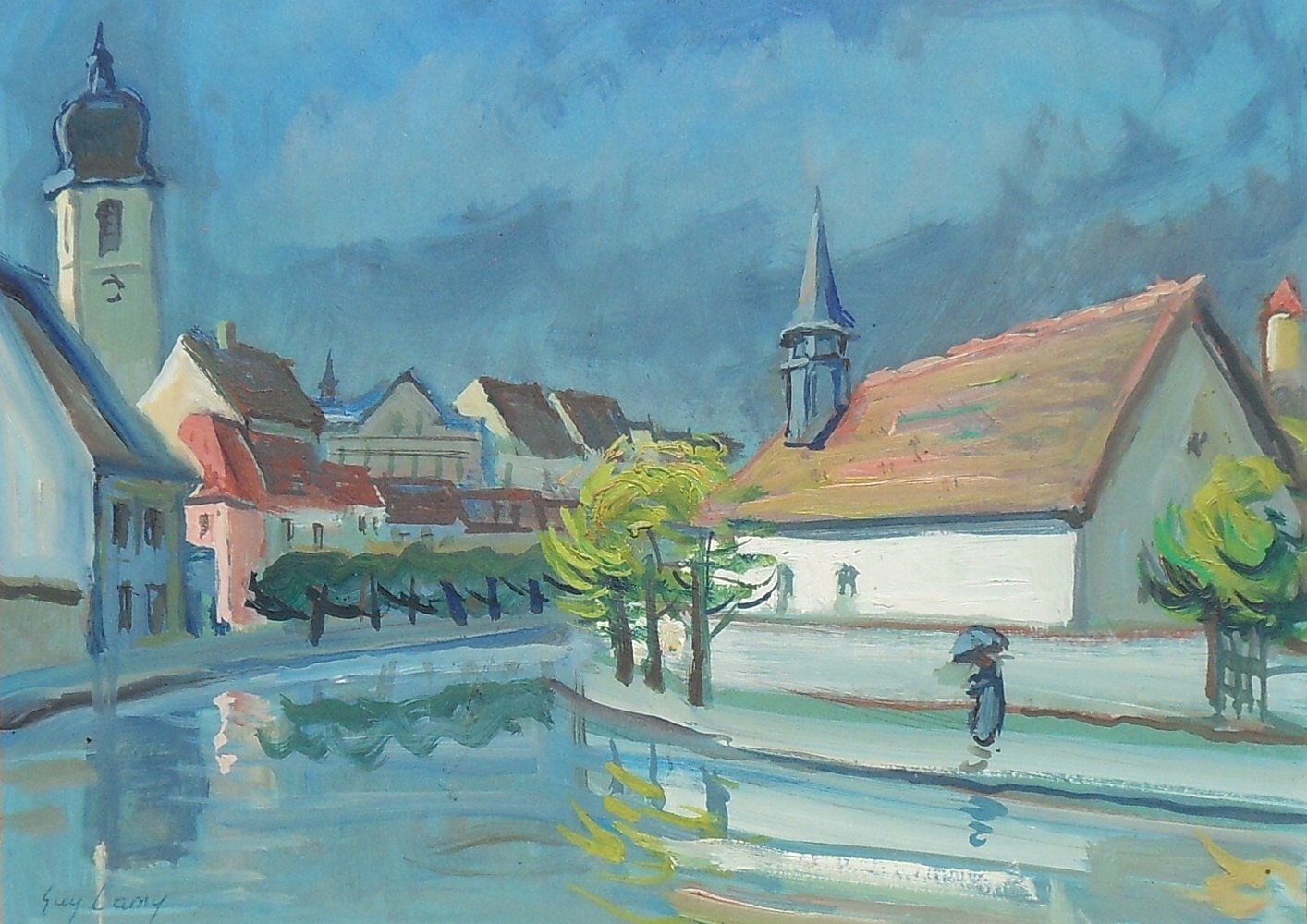 Pluie à St-Germain (Porrentruy)