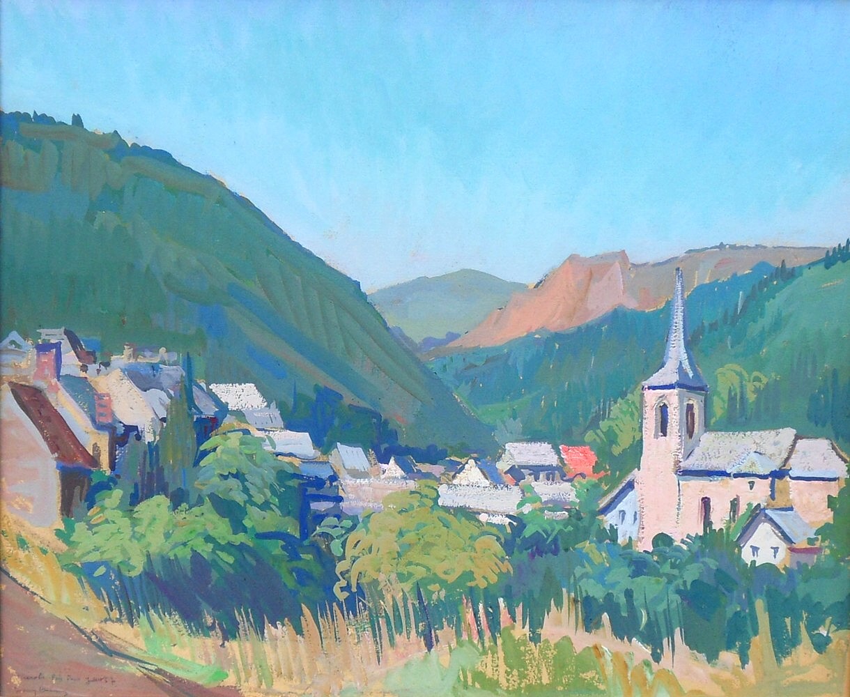 Murol et son église (Auvergne)